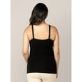 thumbnail image 4 of Kindred Bravely Sublime Pumping & Nursing Cami, Hands Free, Nursing Tank Tops Adjustable Pumping Bra with Easy Clip (Black, Small), 4 of 9