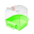 thumbnail image 2 of Travelwant Parrot Bath Box Bird Cage Accessory Supplies Bathing Tub Bath for Parakeet Pet Brids Canary Budgies Parrot, 2 of 7