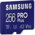 thumbnail image 2 of Samsung - PRO Plus 256GB microSDXC UHS-I Memory Card With Adapter, 2 of 5