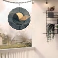 thumbnail image 4 of Elegant Metal Hanging Wind Spinner with Wavy Sound Wave Design - Perfect Wind Chime for Yard and Garden Decor, 4 of 6