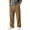 Yellow, variant on Men's Corduroy Wide Leg Pants Waist Drawstring Baggy Loose Fit Casual Trousers Streetwear Fall Winter Pants Wine M