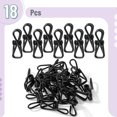 thumbnail image 2 of Mr. Pen- Chip Clips Paquete De 18 Clips Utilitarios Recubiertos De Pvc Negros De 2 Pulgadas Para Bolsas De Alimentos, 2 of 5