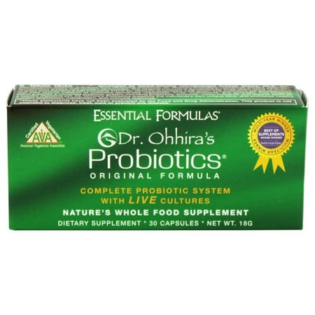 Essential Formulas - Probiotiques Dr. Ohhira Formule originale - 30 Capsules