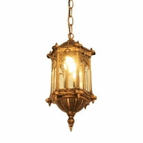 Outdoor Pendant Light Hanging Lantern Lamp Fixture Ceiling Lamp Chandelier for Porch Garden Decor