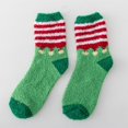 thumbnail image 1 of Lady Senior Plush Sleeping Socks Home Coral Velvet Socks Christmas Socks, 1 of 3