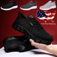 thumbnail image 2 of Plus Size Men's Sneakers Athletic Outdoor Training Running Comfort Casual Shoes, 2 of 10
