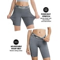 thumbnail image 5 of Davion Youth Girls Sliding Shorts Softball - Kids Compression Shorts for Softball Baseball Lacrosse (Grey-XL), 5 of 8
