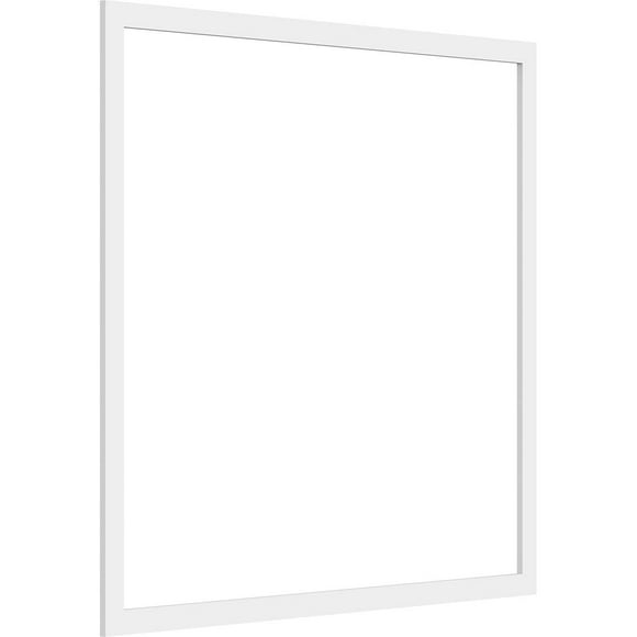 Ekena Millwork 40"W x 38"H x 3/8"P Prescott Decorative Wall Panel (Two-Piece)