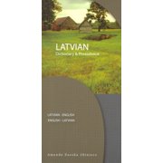 Latvian-English/English-Latvian Dictionary & Phrasebook, (Paperback)