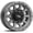 Matte Gunmetal, variant on RockTrix RT111 18 inch Wheel 8x180 Compatible with Chevrolet Silverado 2500HD 3500HD, 18x9 (-12 Offset, 4.5 Backspace), Black, Also fits GMC Sierra 2500HD 3500 HD