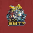 thumbnail image 2 of Women's Transformers: EarthSpark Got Bot Graphic Tee Red Medium, 2 of 4