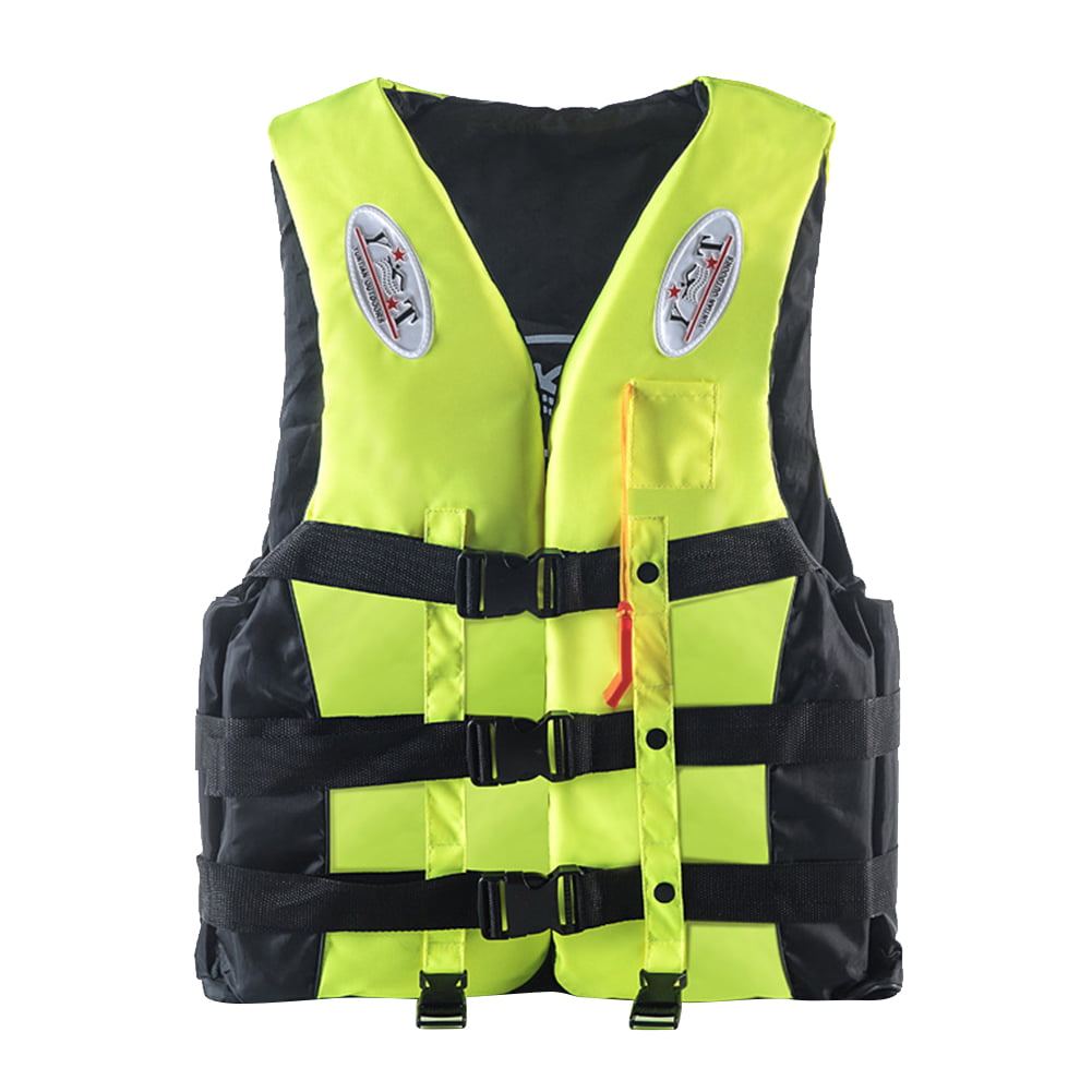 Life Jackets Vest Swimming Vest Snorkeling Boating Drifting Life Jacket Water Sports Safety Fishing Surfing Swimming Buoyancy Life Vest for Kids Adults Red 