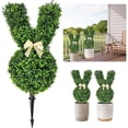 thumbnail image 4 of Topiario en Forma Conejito Artificial Conejo Pascua Con Estaca (55 Cm B), 4 of 9