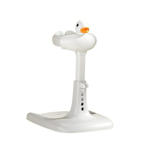 Mesa de baño con soporte para la vertebral, soporte para el baño para bebés meses, suave y portátil, para usar en el lavabo Gris