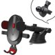 thumbnail image 1 of Soporte para teléfono móvil con bloqueo automático, ventosa telescópica, soporte para teléfono móvil para coche, salida de aire para coche, soporte para teléfono móvil (rojo), 1 of 5