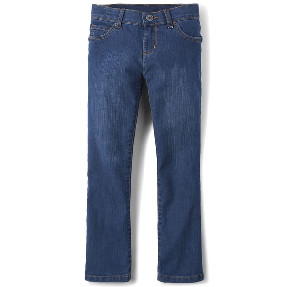 Pantalones vaqueros The Children's Place Girl Basic Bootcut 10 años, color azul