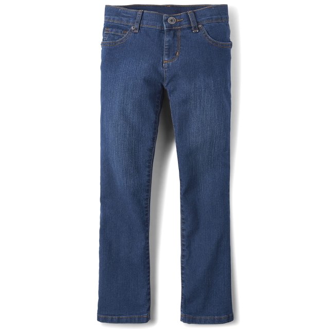 Pantalones vaqueros The Children's Place Girl Basic Bootcut 10 años, color azul