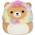thumbnail image 1 of Leonard Rainbow Hair Lion Plush Toy Kids Gift 40cm, 1 of 4