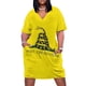 thumbnail image 1 of Gadsden-Vestido largo holgado con bolsillo y bandera para mujer vestidos largos para eventos especiales, 1 of 6
