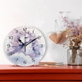 thumbnail image 2 of 10 Inch Unicorn Clock Silent Round Wall Clock Non Ticking Battery Device Clocks Creative Decoration Wall Clock for Living Room Bedroom Office Kitchen, 2 of 6