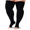 BLU HORN XL Full Length Open Toe Compression Stockings 2030mmHg