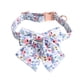 thumbnail image 3 of 2 uds Collar para mascotas, Collar para perros con pajarita y Collar de flores para gatitos, Collar con lazo para gato, Collar para cachorro pequeño, pajarita para mascota, 3 of 5