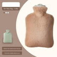 thumbnail image 3 of YIEMEEN Plush Cover Hot Water Bottle With Antileak Spouts For Winter Bedding Comfortable, 3 of 20