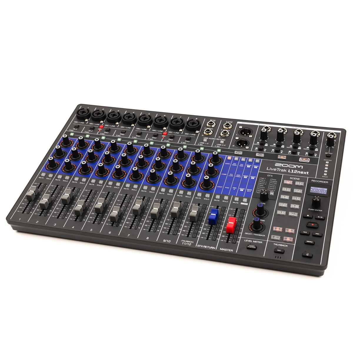 Zoom LiveTrak L12next 12-Channel Digital Mixer/Recorder