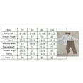 thumbnail image 2 of Xingqing 3PCS Infant Neborn Baby Girls Rainbow Print Long Sleeve Ruffle Romper Long Solid Color Pants, 2 of 10