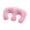 Pink, variant on Cotton Detachable Chest Pillow Chest Pad Bolster Accessories for SPA Beauty Salon Home Use Travel Breastfeeding 1Piece - Pink