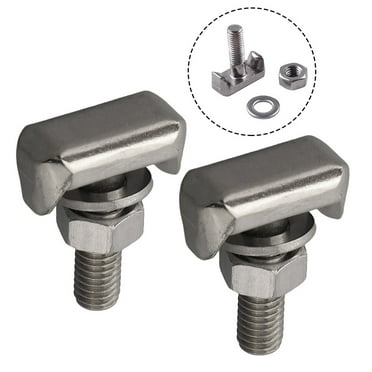 T-Bolt Stainless Steel Battery Terminal Connectors Cable Screw Car Accessories