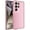 Pink, variant on For Samsung Galaxy S25 Ultra Transparent Shock Absorption PC + TPU Rubber Gel Thick 3mm Hybrid Silicone Slim Fit Back Cover, XPM Phone Case [Pink]