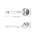 thumbnail image 2 of HEALEEP 1Pack Portable Camping Utensil Foldable Spoon for Travel and Outdoor Adventures, 2 of 8