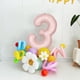 thumbnail image 5 of Globo número 0 rosa mate de 40" Yeodong para fiesta, 5 of 6