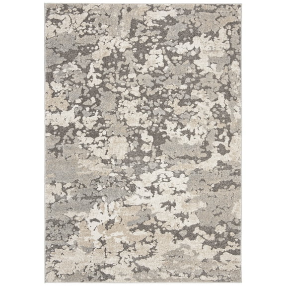 SAFAVIEH Spirit Mira Abstract Area Rug, Taupe/Grey, 6'7" x 9'