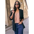 thumbnail image 5 of Roaman's Women's Plus Size Comfort Stretch Ponte Blazer, 5 of 5