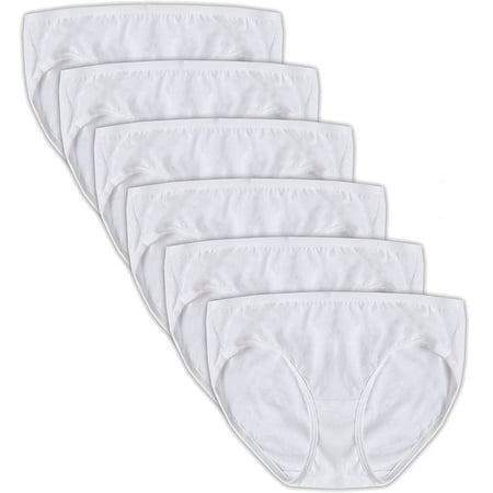 

Hanes Womens No Ride Up Comfortsoft Underwear Hipster Panties 6 Pk SZ 7
