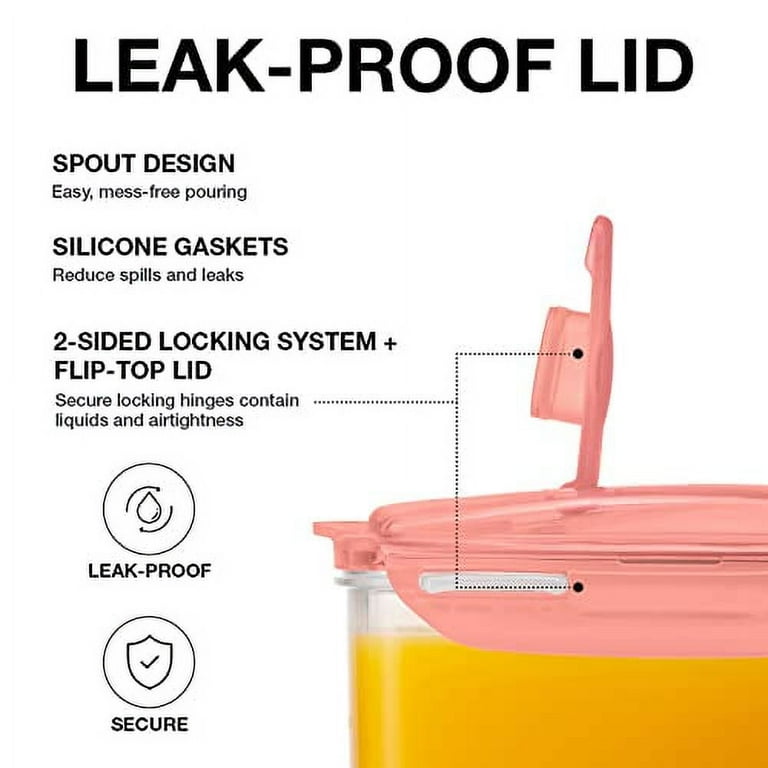 Locknlock Aqua Fridge Door Water Jug Bpa Free 2: Fresh Hydration