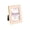 Pink W/ Gold-2x3, variant on Laura Ashley 2x3 Pink Enamel Picture Frame Metal Edge With Easel For Countertop Counterspace Tabletop Display Bookshelf Desk Wall Decor Photo Gallery (2x3 W/gold)