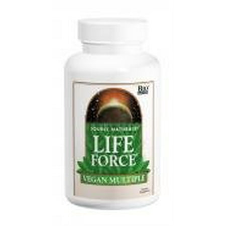Life Force Vegan Multiple With Iron Source Naturals, Inc. 60