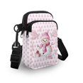 thumbnail image 3 of XYZCANDO Pink Snowman Mini Cross Body Cellphone Handbag for Women Lightweight Crossbody Purse Halloween Cell Phone Wallet Small Coin Bag Casual Case Pouch for Yoga Hiking Work, 3 of 7
