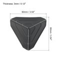 thumbnail image 2 of Unique Bargains Corner Protector PP Plastic 3.5' x 3.5' x 3.5' for Carton Black 16 Pack, 2 of 5