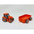 thumbnail image 4 of NewRay Pre-School Kubota Lil' Farm Tractor and Wagon, 10 x 2.5 x 3 inches, Orange, 4 of 7