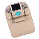 thumbnail image 3 of Bolsa Trasera Para Asiento Coche, Bolsa Trasera Para Silla De Coche Con Múltiples Bolsillos, Protector De Ahorro De Espacio, Organizador De Respaldo Asiento Cuero PU Para Vasos Agua, Pañue(Beige), 3 of 12