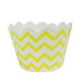 thumbnail image 2 of Wrapables® Standard Size Chevron Cupcake Wrappers (Set of 60), Yellow, 2 of 4