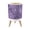 Color 2, variant on Small Trash Can with Lid Soft Pastel Purple Peach Abstract Marble Swirl 1.8 Gallon Dog Proof Trash Can Round Garbage Can Waste Bin Wastebasket for Bathroom Bedroom Living Room