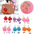 thumbnail image 4 of Plush Doll Keychain  Soft Lightweight Keyring Pendant For Purse For 7 To 14 Years Old, 4 of 8