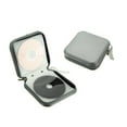 thumbnail image 4 of Yibooy 40pcs Capacity Disc CD DVD Wallet Storage Organizer Case Holder(Silver), 4 of 7