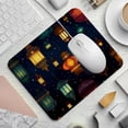 thumbnail image 2 of Ramadan Lantern Printed Gaming Mousepad Desk Pad, Square 8.3x9.8 Inch Non-Slip Rubber Bottom Mouse Mat for Office and Gaming, 2 of 6
