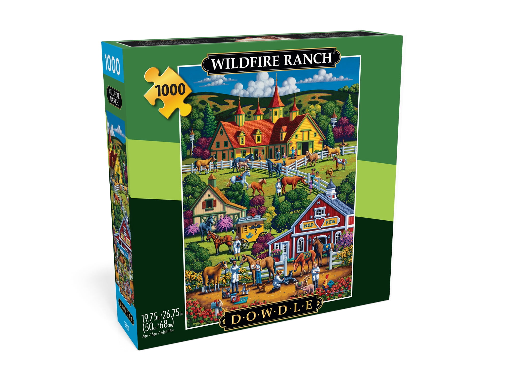 Buffalo Games Le puzzle Wildfire Ranch - en 1000 pièces